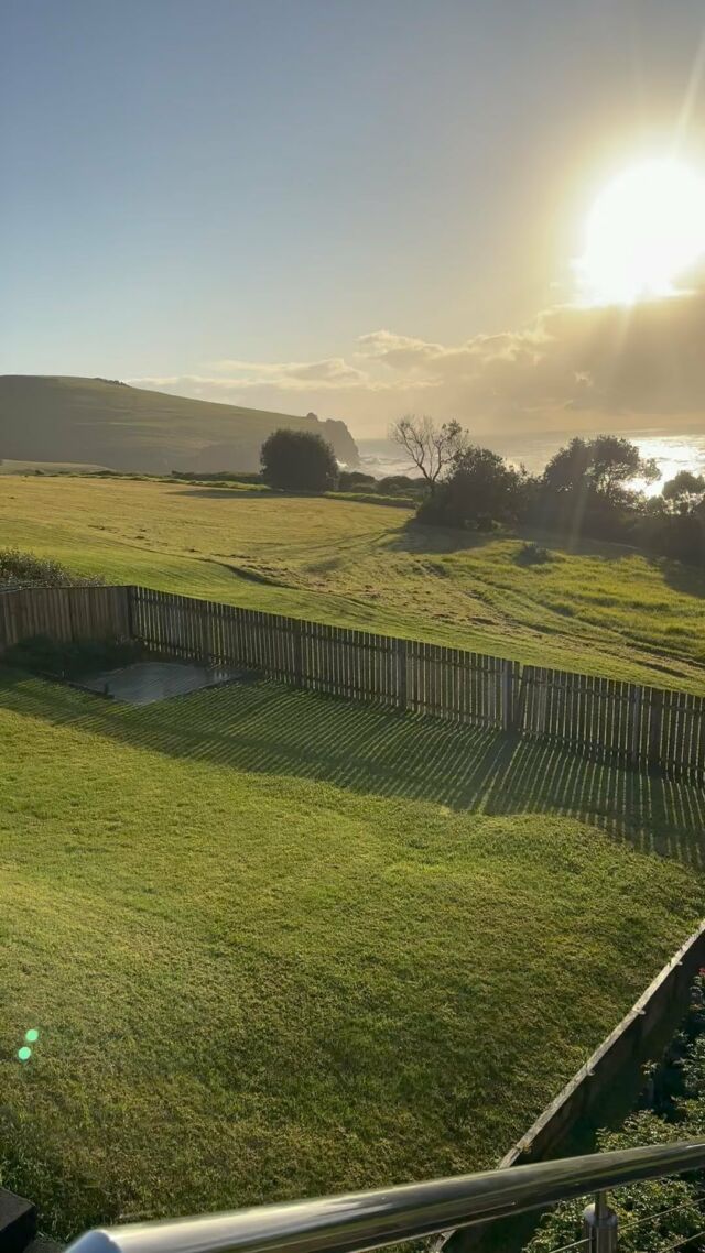 Spectacular backdrop for gardening this morning 🪴